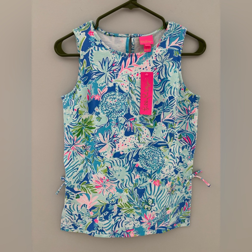 Lilly Pulitzer | Blue Coastal Lion Around | 12-14 | XL
